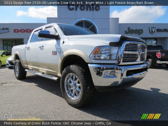2011 Dodge Ram 2500 HD Laramie Crew Cab 4x4 in Bright White