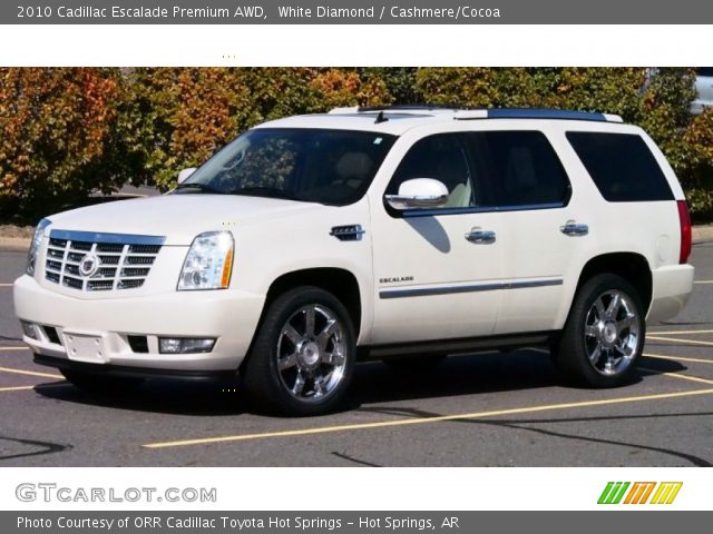 2010 Cadillac Escalade Premium AWD in White Diamond