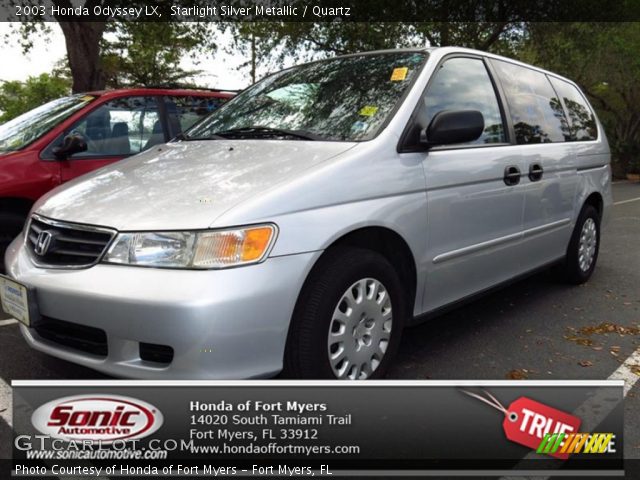 2003 Honda Odyssey LX in Starlight Silver Metallic