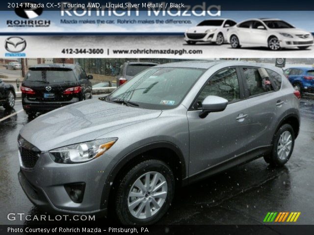 2014 Mazda CX-5 Touring AWD in Liquid Silver Metallic