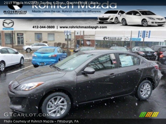 2013 Mazda MAZDA3 i Touring 4 Door in Graphite Mica