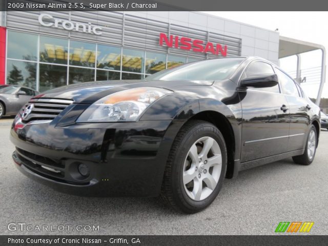 2009 Nissan Altima 2.5 S in Super Black