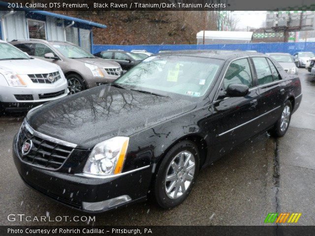 2011 Cadillac DTS Premium in Black Raven