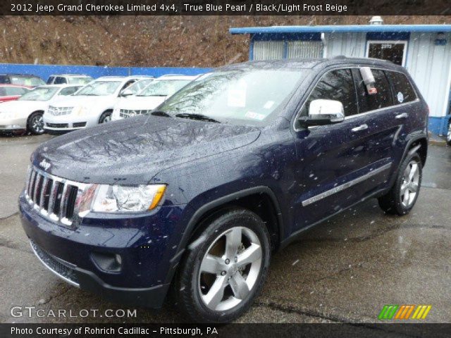 2012 Jeep Grand Cherokee Limited 4x4 in True Blue Pearl