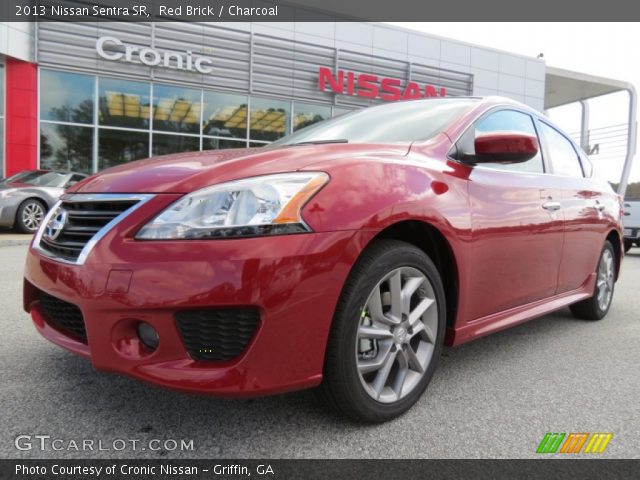 2013 Nissan Sentra SR in Red Brick