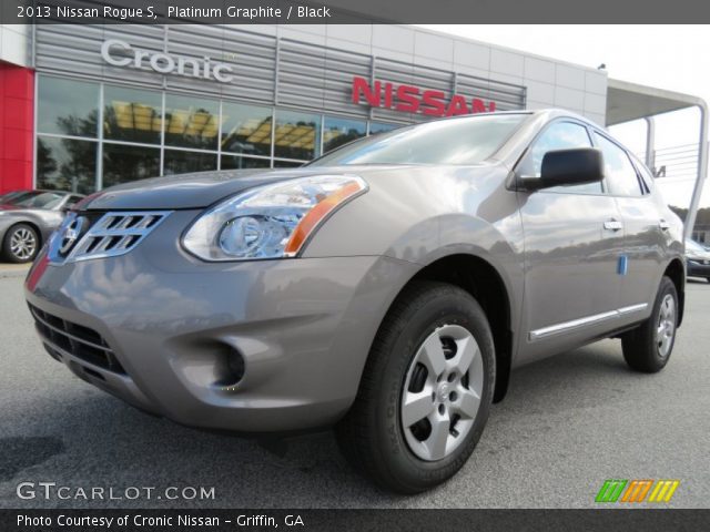 2013 Nissan Rogue S in Platinum Graphite