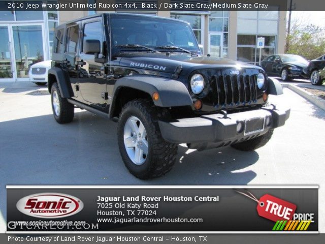 2010 Jeep Wrangler Unlimited Rubicon 4x4 in Black
