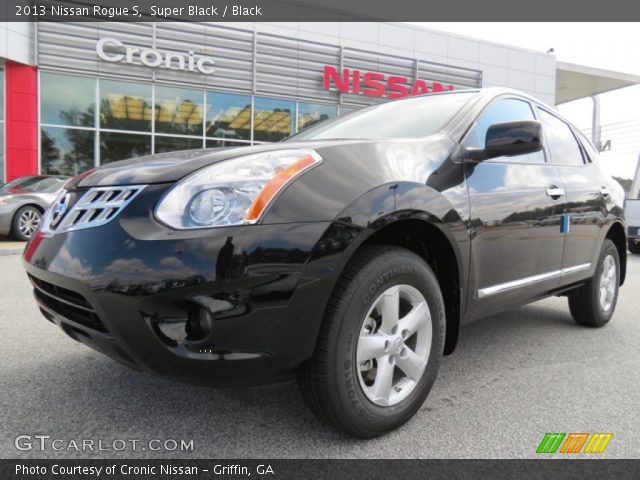 2013 Nissan Rogue S in Super Black