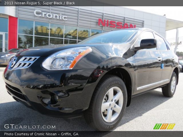 2013 Nissan Rogue S in Super Black