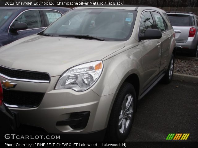 2013 Chevrolet Equinox LS in Champagne Silver Metallic
