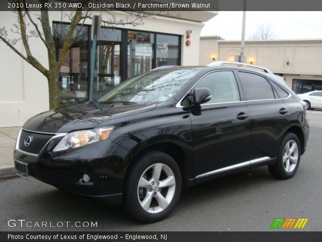 2010 Lexus RX 350 AWD in Obsidian Black