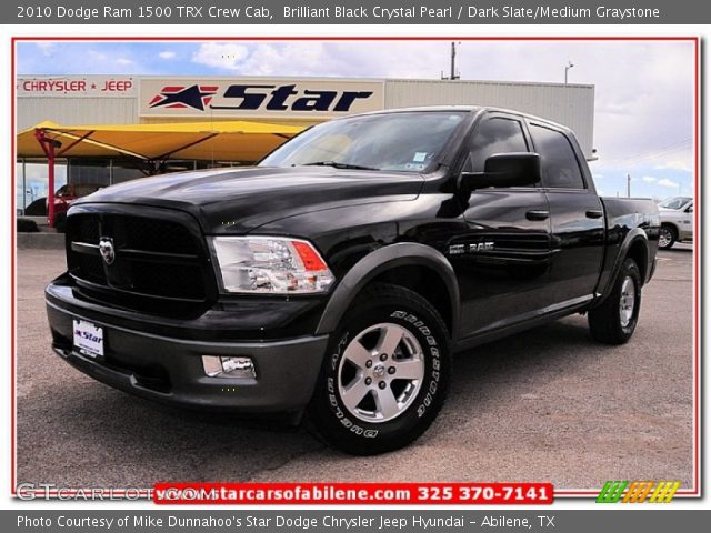 2010 Dodge Ram 1500 TRX Crew Cab in Brilliant Black Crystal Pearl