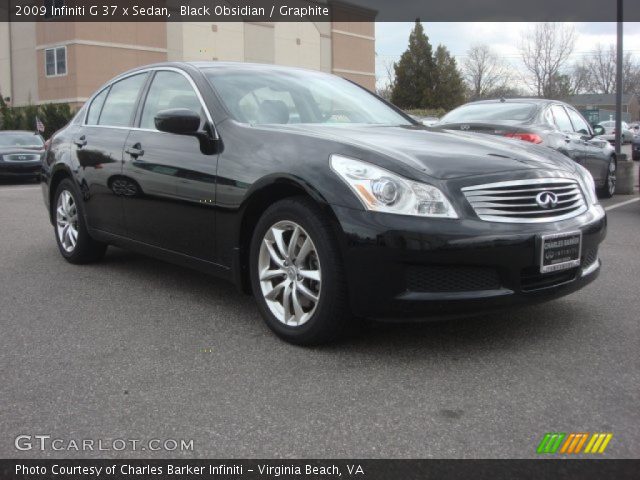2009 Infiniti G 37 x Sedan in Black Obsidian