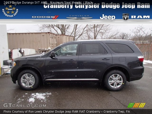 2013 Dodge Durango SXT AWD in Maximum Steel Metallic