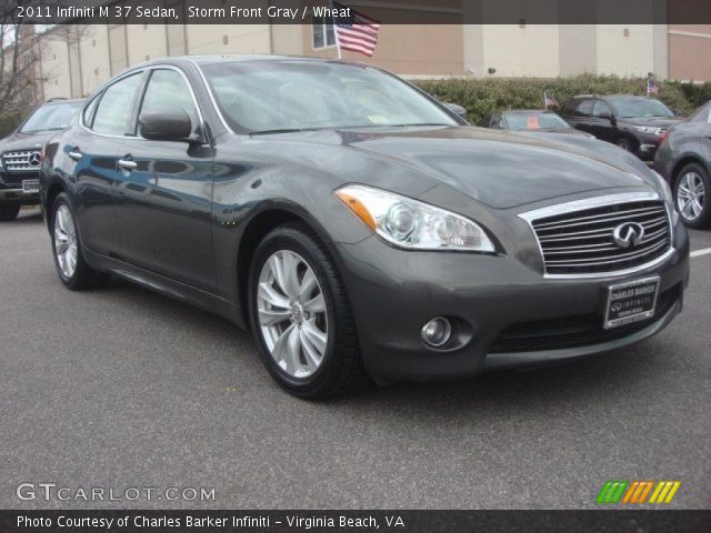 2011 Infiniti M 37 Sedan in Storm Front Gray