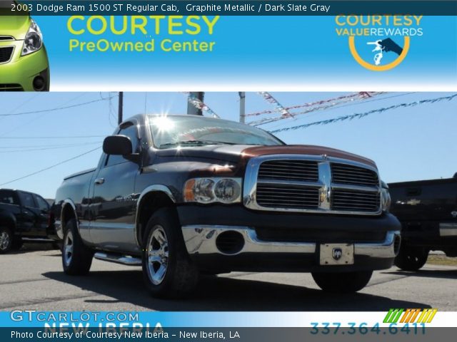 2003 Dodge Ram 1500 ST Regular Cab in Graphite Metallic