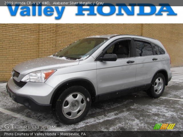 2009 Honda CR-V LX 4WD in Alabaster Silver Metallic