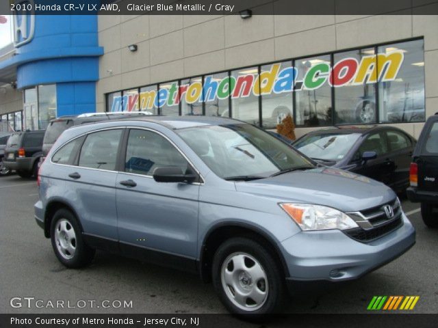 2010 Honda CR-V LX AWD in Glacier Blue Metallic