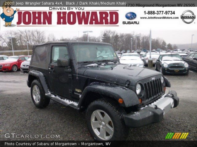 2008 Jeep Wrangler Sahara 4x4 in Black