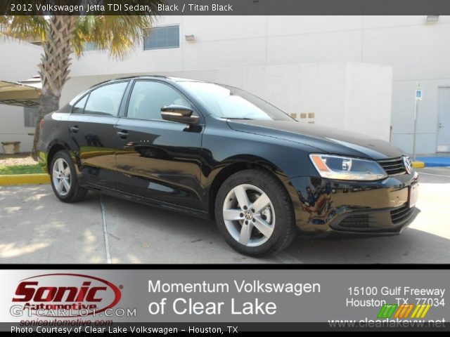 2012 Volkswagen Jetta TDI Sedan in Black