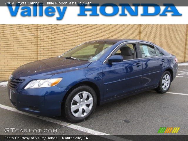 2009 Toyota Camry LE in Blue Ribbon Metallic