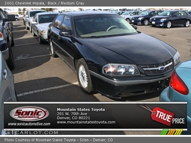 2001 Chevrolet Impala  in Black