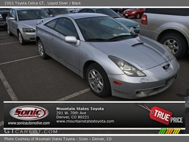 2001 Toyota Celica GT in Liquid Silver