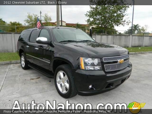 2012 Chevrolet Suburban LTZ in Black