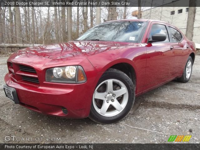 2008 Dodge Charger SE in Inferno Red Crystal Pearl