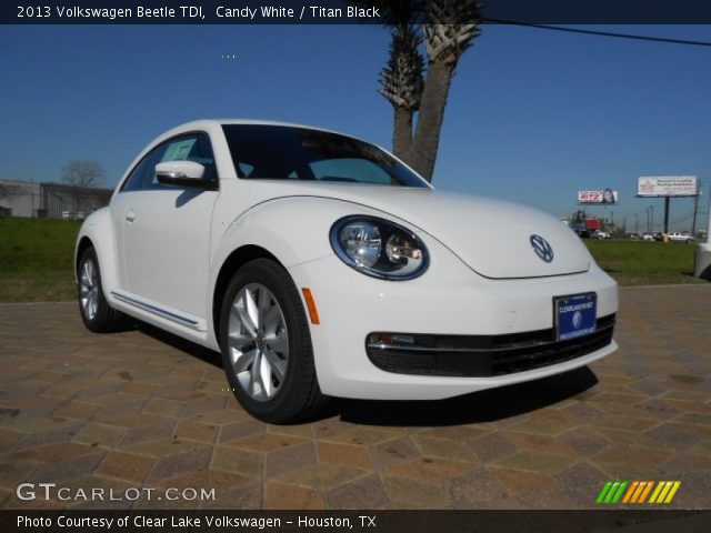 2013 Volkswagen Beetle TDI in Candy White