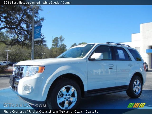2011 Ford Escape Limited in White Suede