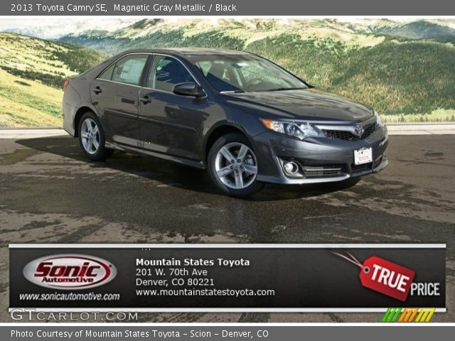 2013 Toyota Camry SE in Magnetic Gray Metallic