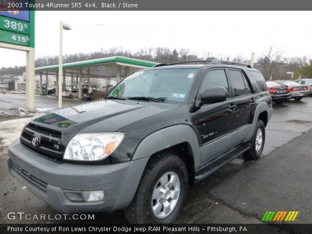 2003 Toyota 4Runner SR5 4x4 in Black