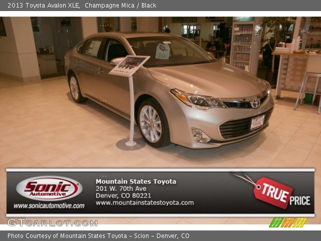 2013 Toyota Avalon XLE in Champagne Mica