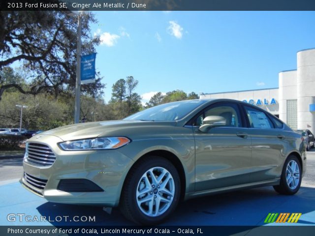 2013 Ford Fusion SE in Ginger Ale Metallic