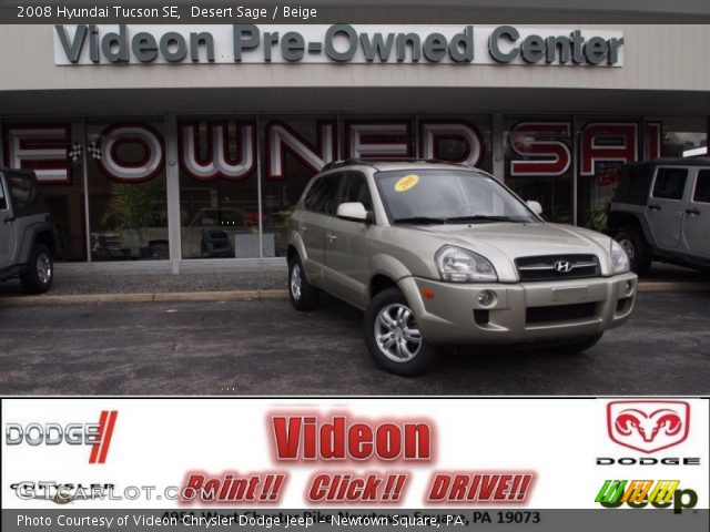 2008 Hyundai Tucson SE in Desert Sage