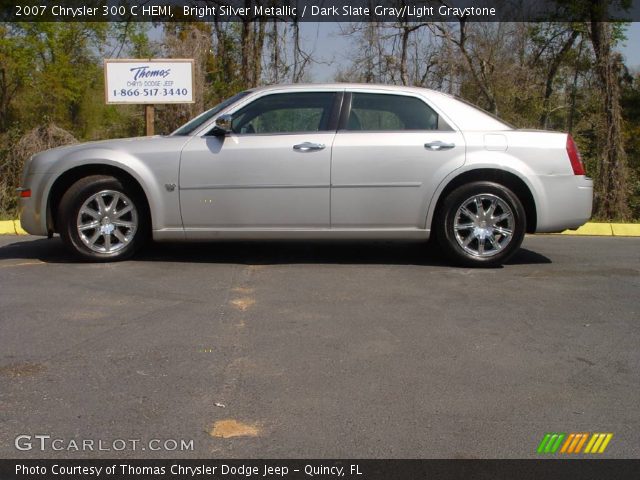 2007 Chrysler 300 C HEMI in Bright Silver Metallic