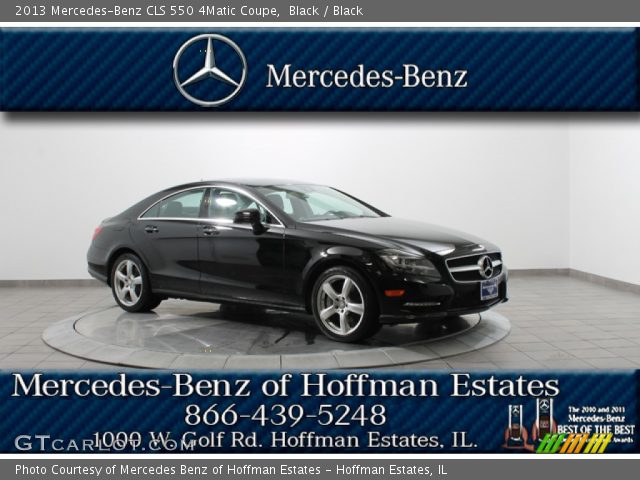 2013 Mercedes-Benz CLS 550 4Matic Coupe in Black