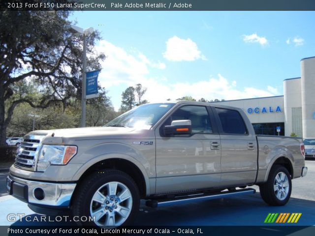 2013 Ford F150 Lariat SuperCrew in Pale Adobe Metallic