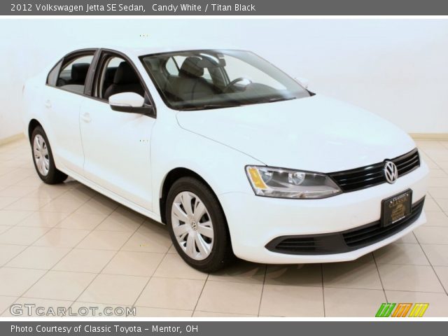 2012 Volkswagen Jetta SE Sedan in Candy White