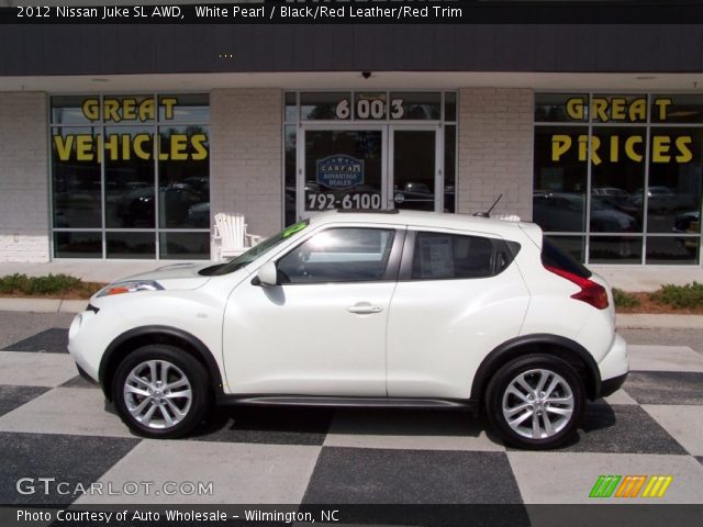 2012 Nissan Juke SL AWD in White Pearl