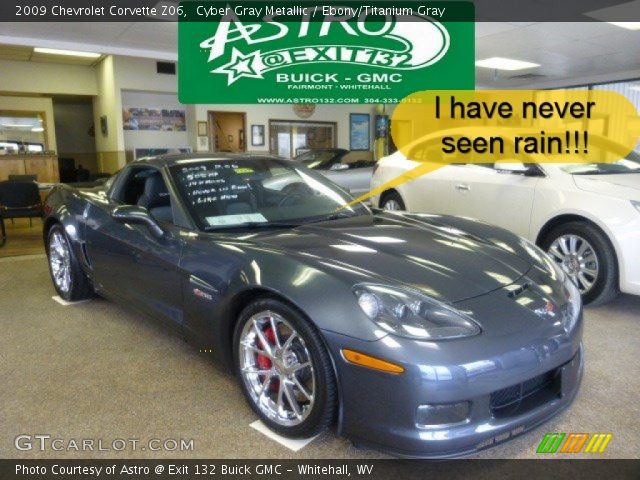 2009 Chevrolet Corvette Z06 in Cyber Gray Metallic