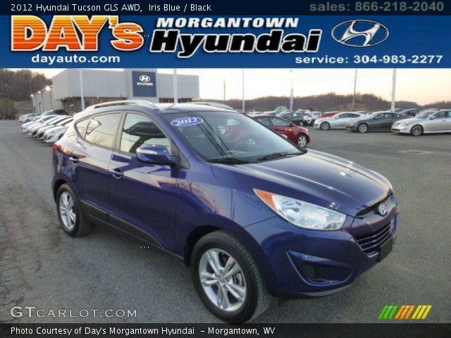 2012 Hyundai Tucson GLS AWD in Iris Blue