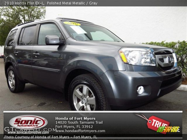 2010 Honda Pilot EX-L in Polished Metal Metallic