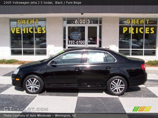 2005 Volkswagen Jetta 2.5 Sedan in Black
