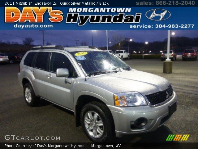 2011 Mitsubishi Endeavor LS in Quick Silver Metallic