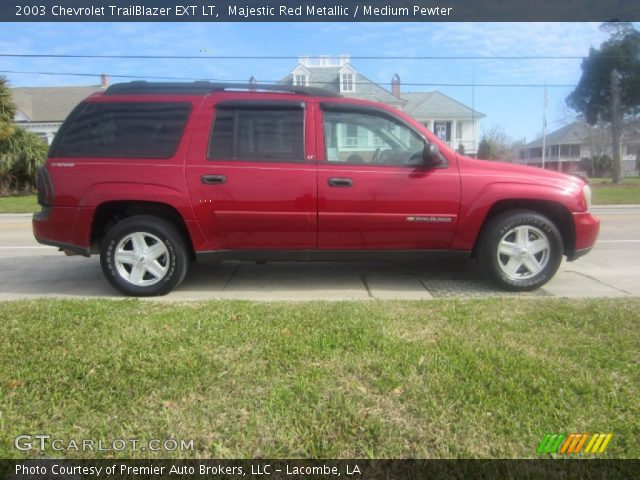 2003 Chevrolet TrailBlazer EXT LT in Majestic Red Metallic