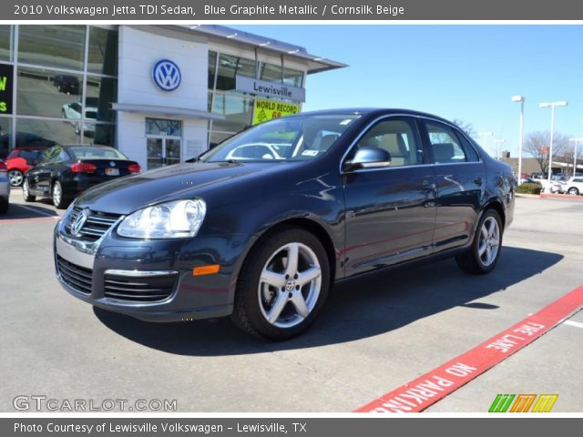 2010 Volkswagen Jetta TDI Sedan in Blue Graphite Metallic