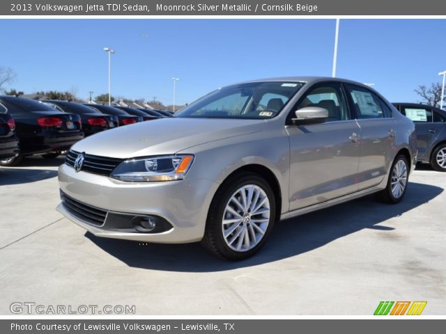 2013 Volkswagen Jetta TDI Sedan in Moonrock Silver Metallic