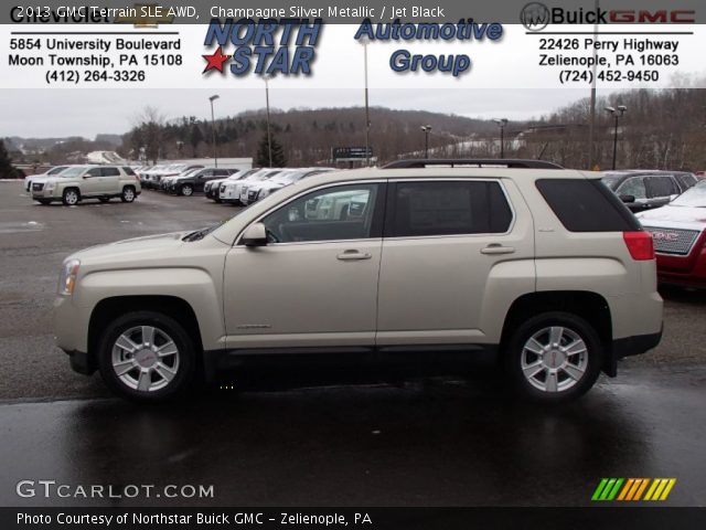 2013 GMC Terrain SLE AWD in Champagne Silver Metallic